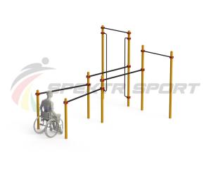Купить Спортивный комплекс для инвалидов-колясочников WRK-D19_76mm в Татарске 