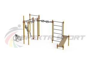 Купить Спортивный комплекс для инвалидов-колясочников WRK-D17_76mm в Татарске 