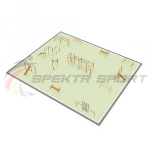 Купить Парковая площадка для Воркаут и WRK 2_76mm в Татарске 